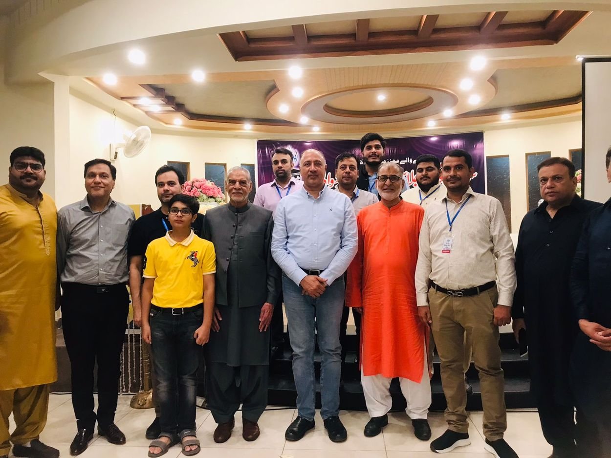 KYF organisers and guests at a KYF event